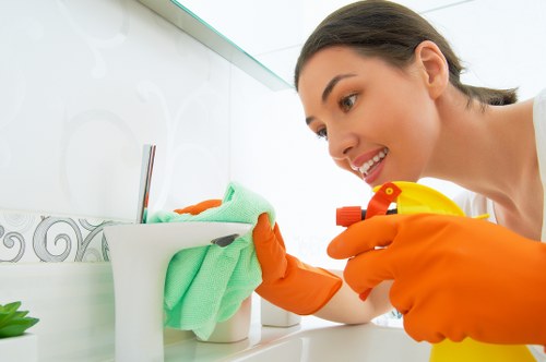 Window cleaner servicing residential properties in KT2