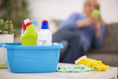 Experienced cleaners handling KT2 residential and commercial spaces