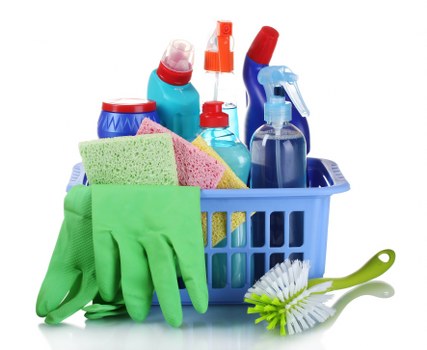 Local KT2 cleaner working in a residential property with access considerations